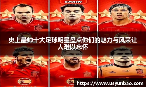 史上最帅十大足球明星盘点他们的魅力与风采让人难以忘怀